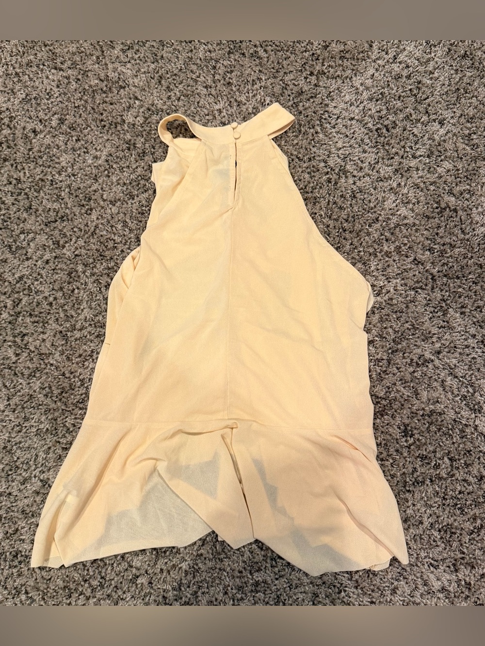 Boston Proper Ruffle Halter Tank - Picture 3 of 3